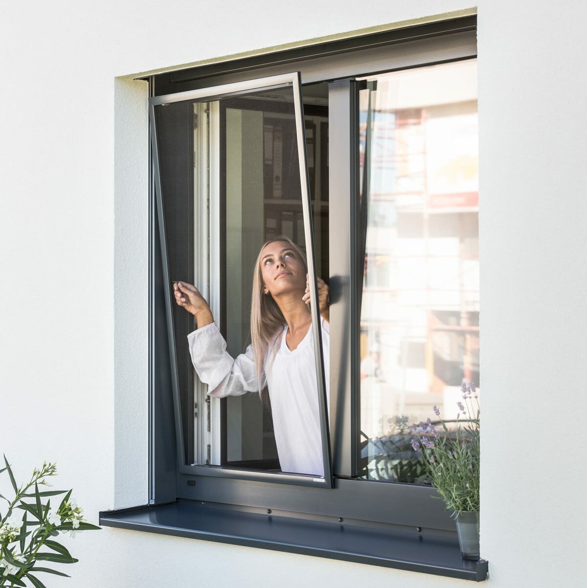 Fliegengitter Fenster oder Tür Spannrahmen | Sopomarkt24